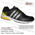 Купить спортивную обувь, кожа, кроссовки Demax - 3006-2 черные | желтые